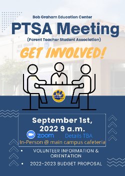 Information about PTSA Meeting